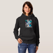 Pull À Capuche Pastel Goth Art Cool ART Abstrait Tee (Devant entier)