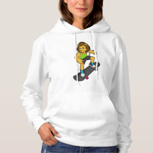 Pull À Capuche Patinage Lion