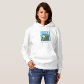 Pull À Capuche Peanuts | Jour Ensoleillé Jour Pluvieux Moitié & M (Devant entier)
