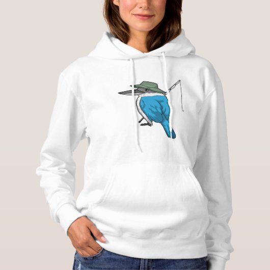 Pull À Capuche Pêcheur pêche pêche canne à pêche (Devant)