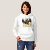 Pull À Capuche Pégase ailé (Devant entier)