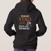 PULL À CAPUCHE PERD (Dos)