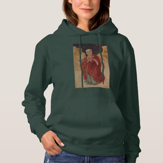 Pull À Capuche Père de l'église Saint John Cassian (Devant)