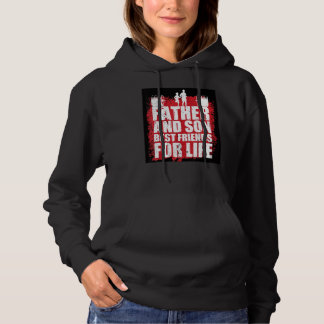 Pull À Capuche Père et fils meilleurs amis Graphique Nouveauté Sa