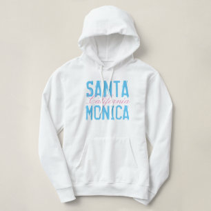 Pull À Capuche Père Noël Monica Californie