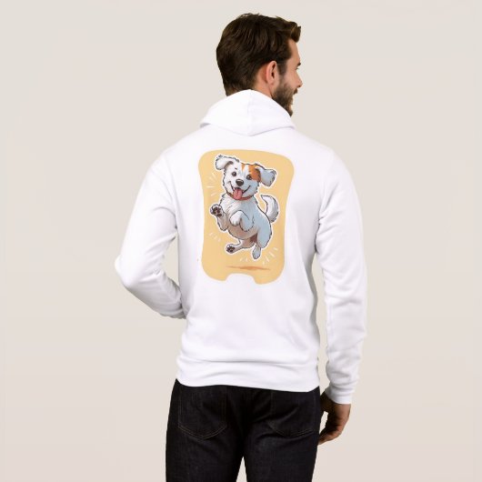 Pull À Capuche Perro Feliz (Dos entier)