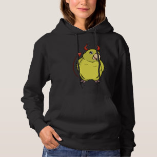 Pull À Capuche Perroquet De Costume D'Effrayant I Parrotlet Jaune