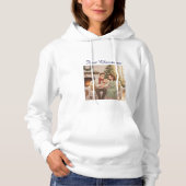 Pull À Capuche Personalized Child’s First Christmas Hoodie Women (Devant)