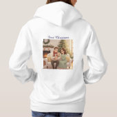 Pull À Capuche Personalized Child’s First Christmas Hoodie Women (Dos)