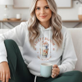 Pull À Capuche Personalized Cozy & Cute Sweet Bloom Coffee Café