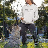 Pull À Capuche Personnalisé nom personnalisé chien de mère cadeau