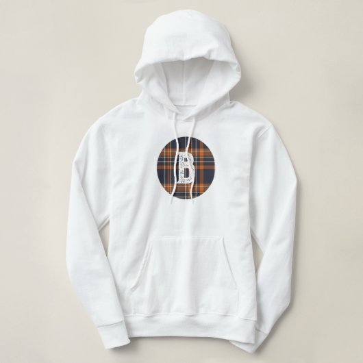 Pull À Capuche Personnalisé Russe Noël / plaid hiver (Design devant)