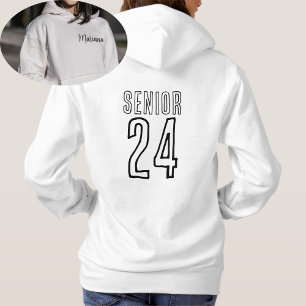 Pull À Capuche Personnalisé Senior, Senior class de l'année