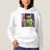 Pull À Capuche "Petit Rêveur : La beauté ukrainienne avec une dou (Devant)