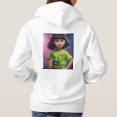 Pull À Capuche "Petit Rêveur : La beauté ukrainienne avec une dou (Dos)