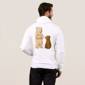 Pull À Capuche Petits yeux, grands rêves (Dos entier)