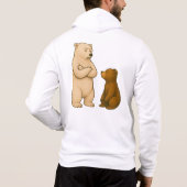 Pull À Capuche Petits yeux, grands rêves (Dos)