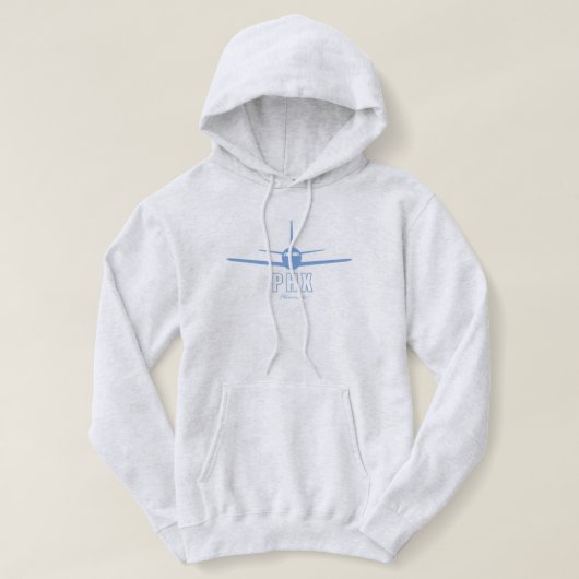 Pull À Capuche Phoenix Arizona AZ Airport Code PHX (Design devant)