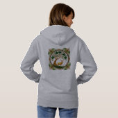 Pull À Capuche Phoenix émergent - Emblème de résilience et de pui (Dos entier)