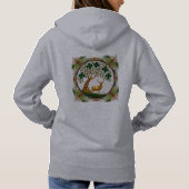 Pull À Capuche Phoenix émergent - Emblème de résilience et de pui (Dos)