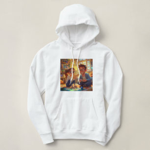 Pull À Capuche Photo moderne personnalisée Cadeau de la Fête des 