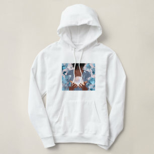 Pull À Capuche Photo sur mesure Modern Maman's Day Cadeau
