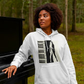 Pull À Capuche Piano Woman