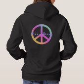 Pull À Capuche pickle peace pink (Dos)