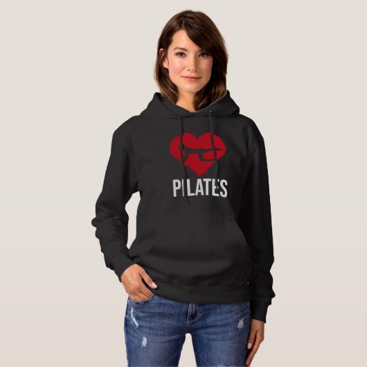 Pull À Capuche Pilates  Workout Physical Activity Pilates Teacher (Devant entier)