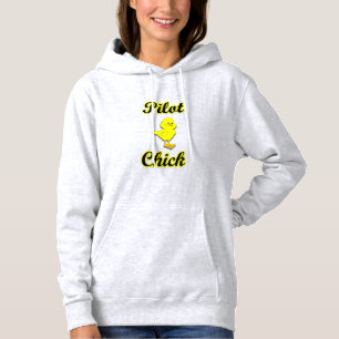 Pull À Capuche Pilote Chick