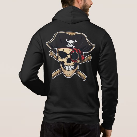 Pull À Capuche Pirate (Dos)