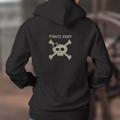 Pull À Capuche Pirate Maman mignonne Crâne et os croisés Femmes S