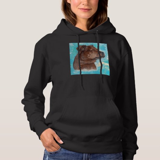 Pull À Capuche Pitbull Chien 1 (Devant)