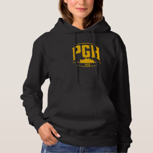 Pull À Capuche Pittsburgh Pennsylvanie Steel City Skyline Pgh Mai