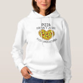 Pull À Capuche Pizza comprend (Devant)