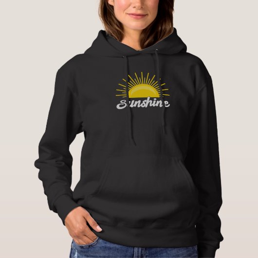 Pull À Capuche Plage Cute Vacances été Tee soleil Sand Soleil H (Devant)