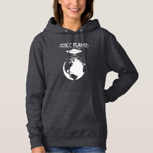 Pull À Capuche Planète toxique Protection de l'environnement