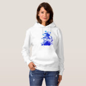 Pull À Capuche Plongée En Eaux Et Requins (Devant entier)