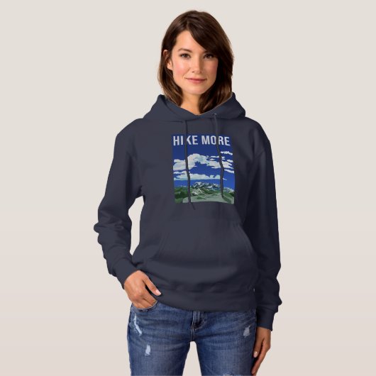 Pull À Capuche Plus de randonnée (Devant entier)
