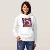 Pull À Capuche "Point de frai : Génie Créatif" (Devant entier)