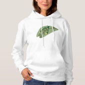 Pull À Capuche Pois Dans Une Cosse (Devant)
