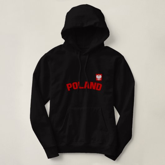 Pull À Capuche Pologne Drapeau Polonais Pride Polska Coun Interna (Design devant)
