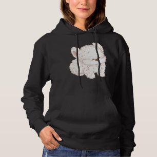 Pull À Capuche Poodle Soufflé Par Le Vent