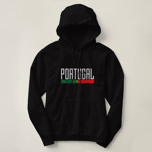 Pull À Capuche Portugal Vintage (Design devant)