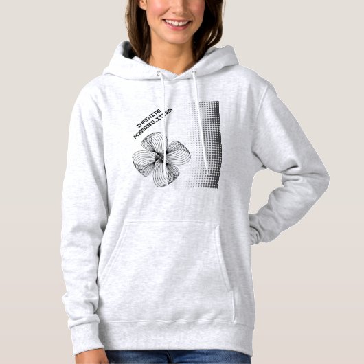 Pull À Capuche Possibilités Infinies – Géométrie (Devant)