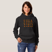 Pull À Capuche Potiron Patch (Devant entier)