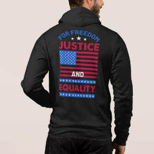 Pull À Capuche Pour la liberté, la justice et l'égalité