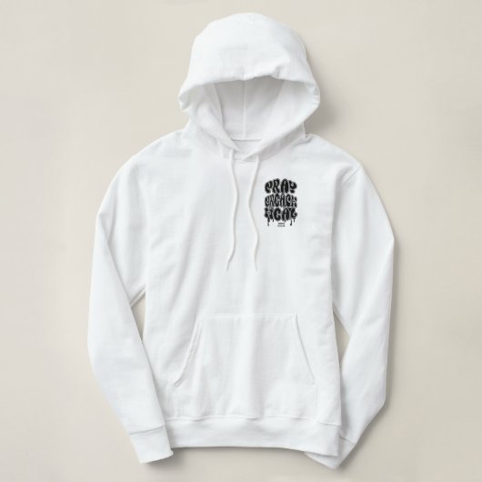 Pull À Capuche Pray, Preach, Heal Womens  (Design devant)