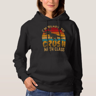 Pull À Capuche Prêt À Écraser Math Classe 1Er Jour De L'École Din