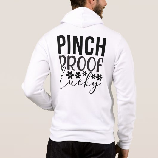 Pull À Capuche Preuve de pincement Lucky-62906 (Dos)